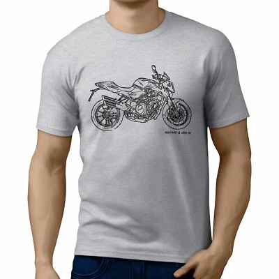 JL Illustration For A MV Agusta Brutale 1090 2016 Motorrad Fan T-Shirt - Bild 1 von 4