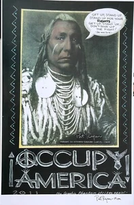 Occupy America by Pat Ryan 2011 signed - Picture 1 of 1