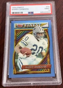 1994 BARRY SANDERS TOPPS FINEST #44 PSA 9 LIONS HOF (424) - Picture 1 of 2