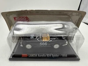 1000 Miglia Mile 1/43 1956 Lancia B24 Spider colore nero #506 con confezione LEGGI!! - Foto 1 di 3