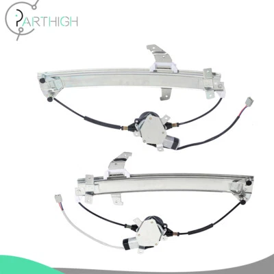 For Lincoln Town Car 1993-1997 Pair Front Window Regulator & Motor Assembly - Image 1 of 4