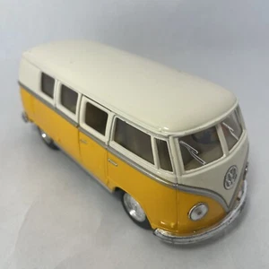 5" Kinsmart Classic 1962 Volkswagen Bus Van Diecast Model Toy 1:32 VW- Yellow - Picture 1 of 5