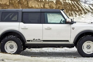 Sticker Kit For Ford Bronco Side Door Vinyl Graphics Bronco SUV - Foto 1 di 3