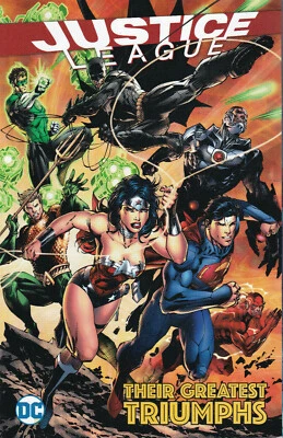 JUSTICE LEAGUE: THEIR GREATEST TRIUMPHS by Geoff Johns (2017 Paperback) (V) — 第 1/4 张图片