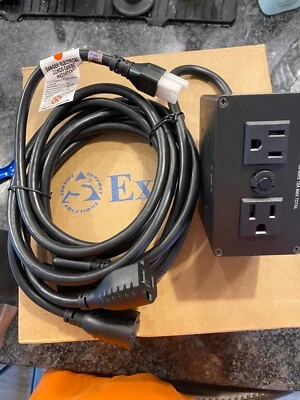 NEW Extron Cable Cubby 700 Black / 60-1893-02 W/AC power - Image 1 of 4
