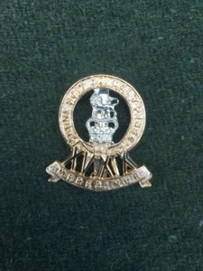 Genuine British Army 15th 19th The Kings Royal Hussars Anodised OR's Cap Badge - Picture 1 of 2