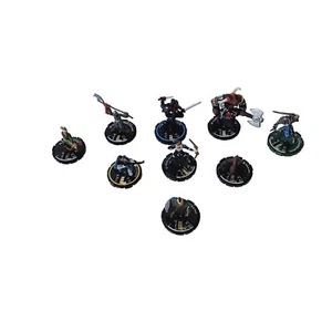 HEROCLIX JOBLOT x 8 VARIOUS FIGURES. See Pictures - Picture 1 of 4