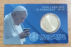 VATIKAN - COINCARD 50 Cent 2023 Nr. 14 - Kostenloser Versand - Bild 1 von 1