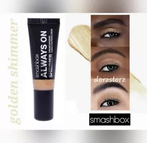 SMASHBOX Always On Cream Shadow Eyeshadow *GOLDEN SHIMMER* / .34 oz / New in box - Picture 1 of 6