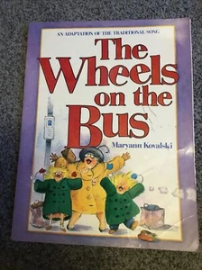 BIG BOOK for the CLASSROOM (19"x 15") THE WHEELS ON THE BUS by Maryann Kowalski - Picture 1 of 6