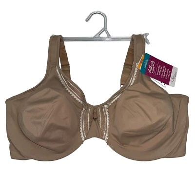 Olga Bra Underwire Minimizer Lace Butterfly Effect Camisole Padded Straps 35912 - Image 1 of 4