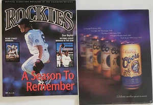 Colorado Rockies April 1996 Magazine Vol 4/No 1 - Picture 1 of 5