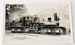 1926 RPPC, Old locomotive from the 1926-1940s California- Very good. - Picture 1 of 4