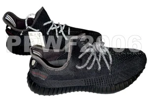 ZAPATOS AUTÉNTICOS ADIDAS YEEZY BOOST 350 V2 2020 NEGROS NO REFLECTANTES NUEVOS TALLA 11 - Imagen 1 de 5