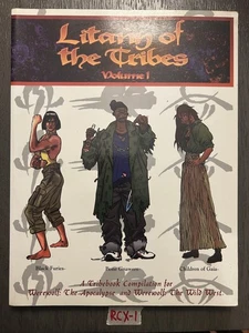 White Wolf Werewolf Apocalypse Litany of the Tribes Volume 1 Lot RCX-1 - Bild 1 von 1