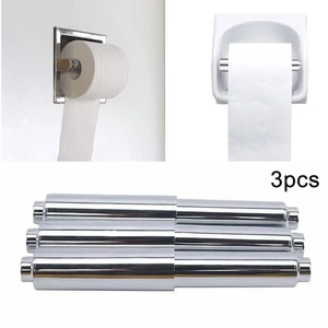 Toilet Roll Spindle Spring Plastic Replacement 3pcs Accessories Bathroom - Picture 1 of 12