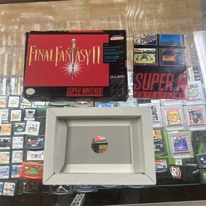 Final Fantasy II (Super Nintendo | SNES) NUR ORIGINALVERPACKUNG und Beilagen - Bild 1 von 6