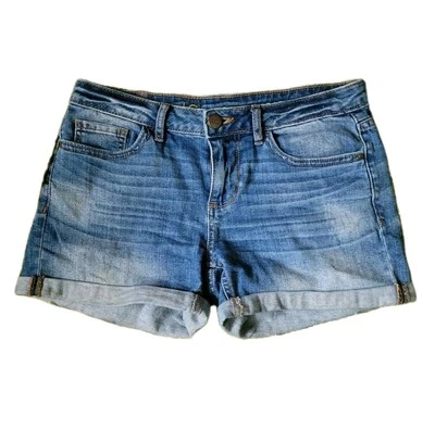 LC Lauren Conrad Women's Sz 2 Shorts Blue Denim Shorts - Image 1 of 4