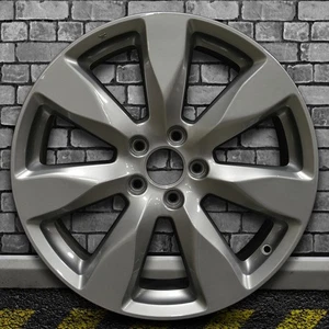 Full Face Fine Metallic Silver OEM Wheel for 2014-2015 Acura MDX - 19x8 - Picture 1 of 3