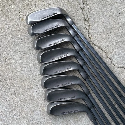 Juego de varillas flexibles rígidas para diestros de hierro de golf Browning 440 3-PW Foto 1 de 4