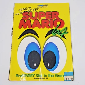 Guía de estrategia de Super Mario 64 totalmente no autorizada de Brady Games 1996 - Imagen 1 de 8