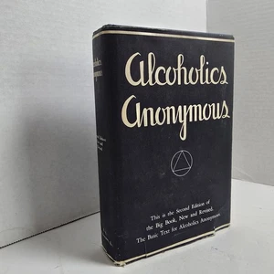Alcoholics Anonymous 1972 2nd Edition 13th Printing New & Revised Big Book VTG - Picture 1 of 24