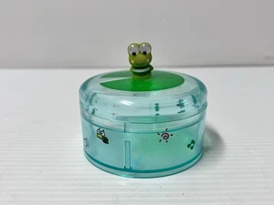Sanrio Keroppi Plastic Trinket Box Vintage Collectible 1988/1990 HTF - Picture 1 of 13