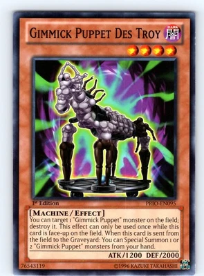 Gimmick Puppet Des Troy Common 1st Edition PRIO-EN095 LP - Image 1 of 2