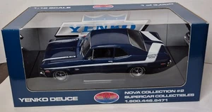 1970 Yenko Deuce Nova LT1 350 GMP Diecast 1:18 Car - Blue & White - Picture 1 of 7