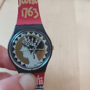 Swatch Gent - Aiglette (GB159) - 1994 - Perfetto da collezione FUNZIONA - Picture 1 of 13
