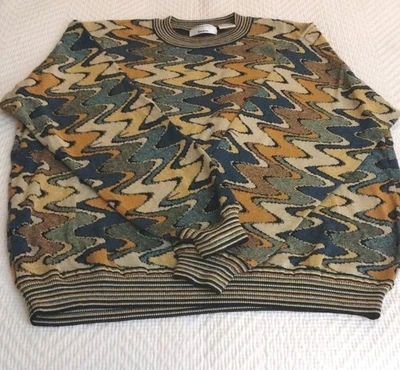 Suéter de algodón grande ligero Jhane Barnes para Neiman Marcus para hombre Foto 1 de 4