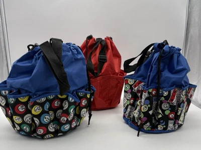 Bolsa de bingo grande con cordón 10 bolsillos laterales, bolsa para golosinas, dijes, ganancias Foto 1 de 4