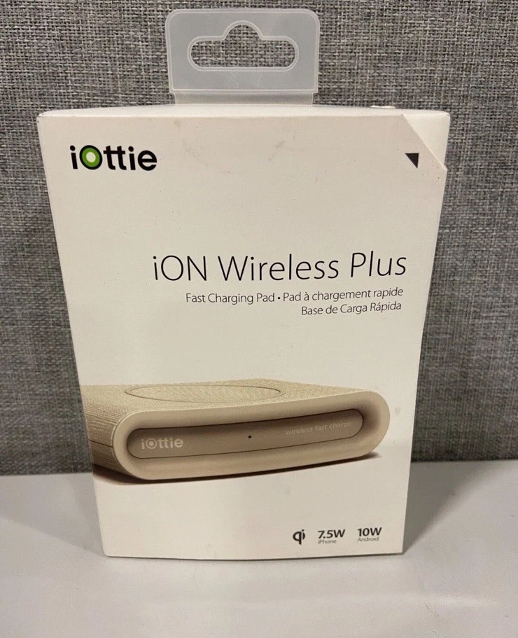 Mini cargador rápido inalámbrico iOttie iON almohadilla de carga Qi 7,5 W tostado nuevo Foto 1 de 4