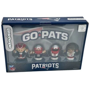 NFL New England Patriots LITTLE PEOPLE Collector Series FISHER PRICE Go Pats NWT - Picture 1 of 7