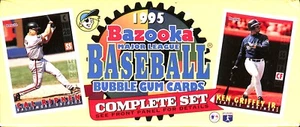 1995 Bazooka Baseball Complete SEALED SET 132 + 5 RED HOT Cards - Bild 1 von 2