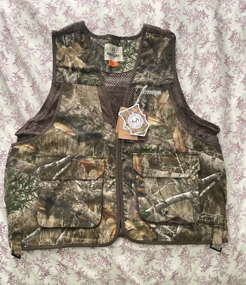 Magellan Hunting Vest Jacket  Brown Green Mossy Oak Break-Up Country Mesh NWT - Image 1 of 4