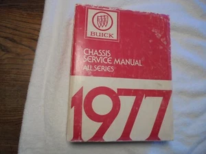 OEM 1977 Buick service manual. All models of 77 Buick. - Picture 1 of 2
