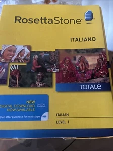 Rosetta Stone Italian Level 1 NEW In box - Picture 1 of 4
