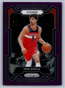 2023-24 Panini Prizm #261 Deni Avdija Prizms Purple #/99 Washington Wizards - Picture 1 of 2
