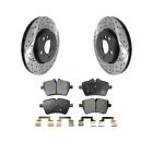 Disc Brake Rotors And Pads Kit For 10-15 Mini Cooper Front Of Car Kdf-100779