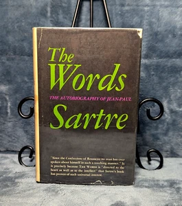 The Words The Autobiography of Jean-Paul Sartre 1964 Hardcover Good Condition - Picture 1 of 11