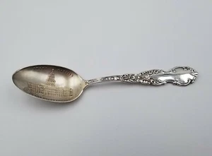 Denver Colorado Capitol Sterling Silver Souvenir Demitasse Spoon GW Bowl 5" - Picture 1 of 6