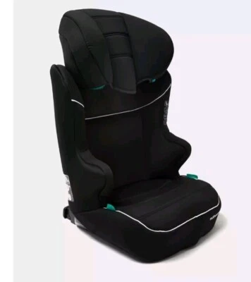 Mothercare Nias High Back Booster i-Size Child Car Seat. Group 2/3 Black. - Image 1 of 3