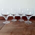 4 x TWIST / AMAGER Red Wine Glasses 12 cm JACOB E. BANG for Kastrup HOLMEGAARD