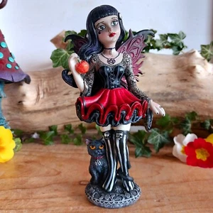 🍁 Hasel – Die bezaubernde Gothic Fee Figur 🍏 - Bild 1 von 7