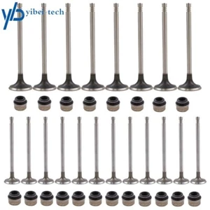 Intake Exhaust Valves Fit For Audi Volkswagen 97-06 1.8L TURBO DOHC 20V - Picture 1 of 8