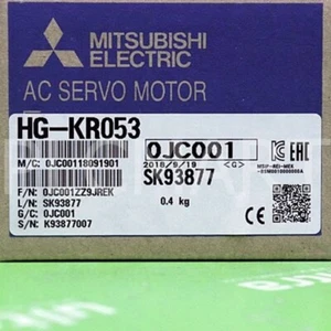 (NEW) MITSUBISHI HG-KR053 AC Servo Motor Free Intl' Shipping - Picture 1 of 4