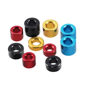 M3 Aluminum Alloy Spacers Standoff Unthreaded Round Bushing Sleeve Washer Colors - Picture 1 of 5