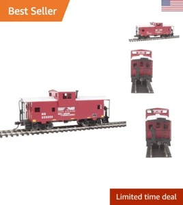 HO Scale Red/White Vision Caboose - Realistic Paint Scheme - Fully Assembled - Picture 1 of 7