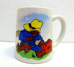 Vintage Schmid Eden Toys 1981 Paddington Bear 4" outside 2.5" inside Mug - Picture 1 of 11